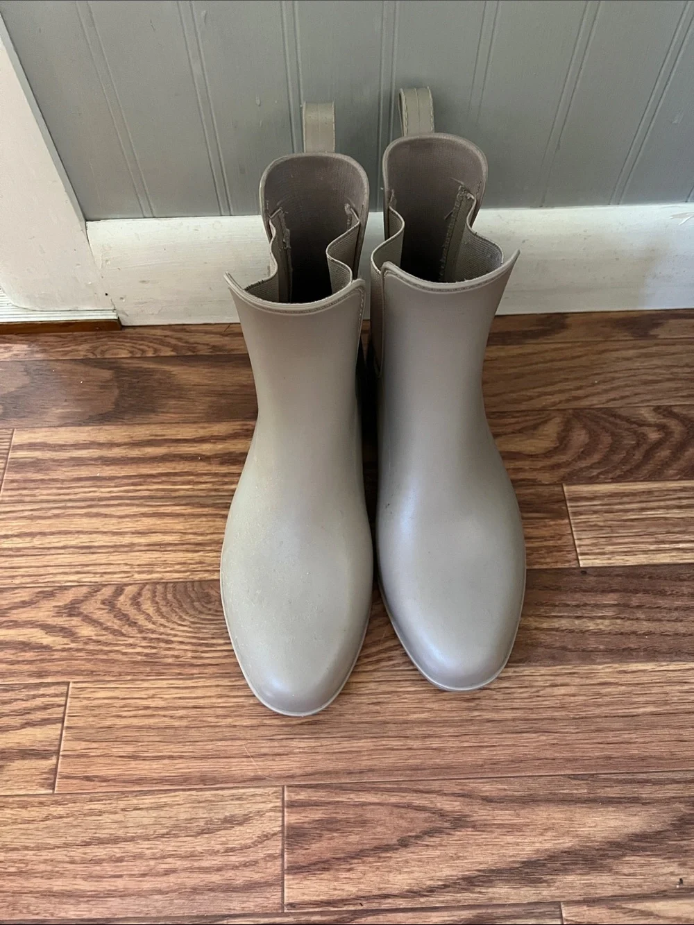 a new day Taupe Short Rain Boots